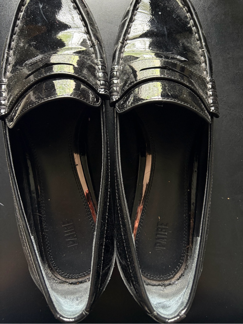 Paige loafers Patent